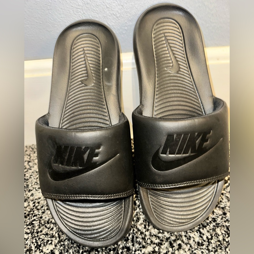 Nike Black Slide Sandals